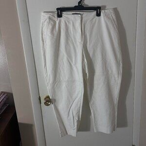 Chadwick's of Boston White Pants Size 18W NWOT